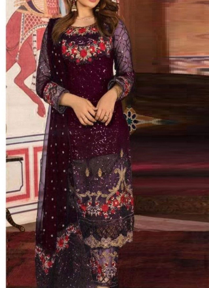 KHAYYIRA Fancy Festive Wear Heavy Georgette With Heavy Embroidery work Pakistani Salwar Suits Collection